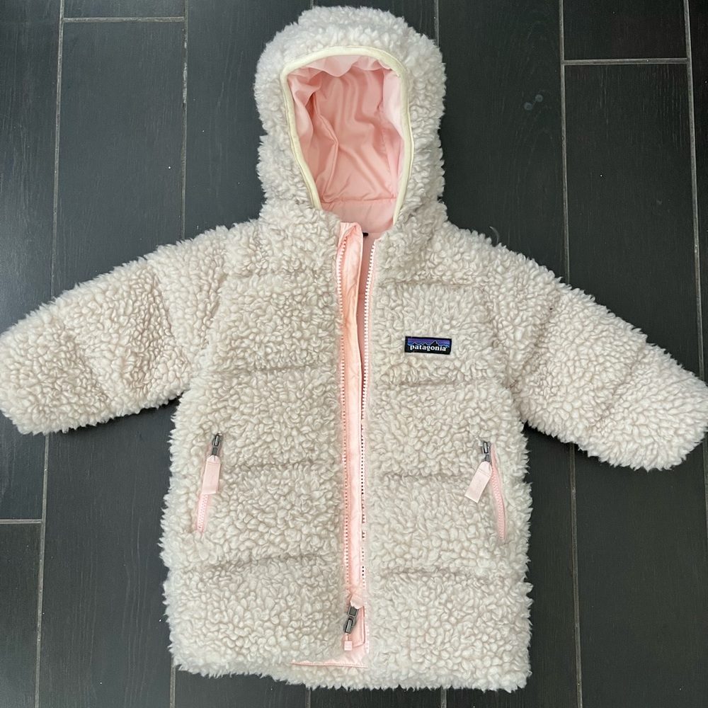 Baby Girl Patagonia Sherpa Parka